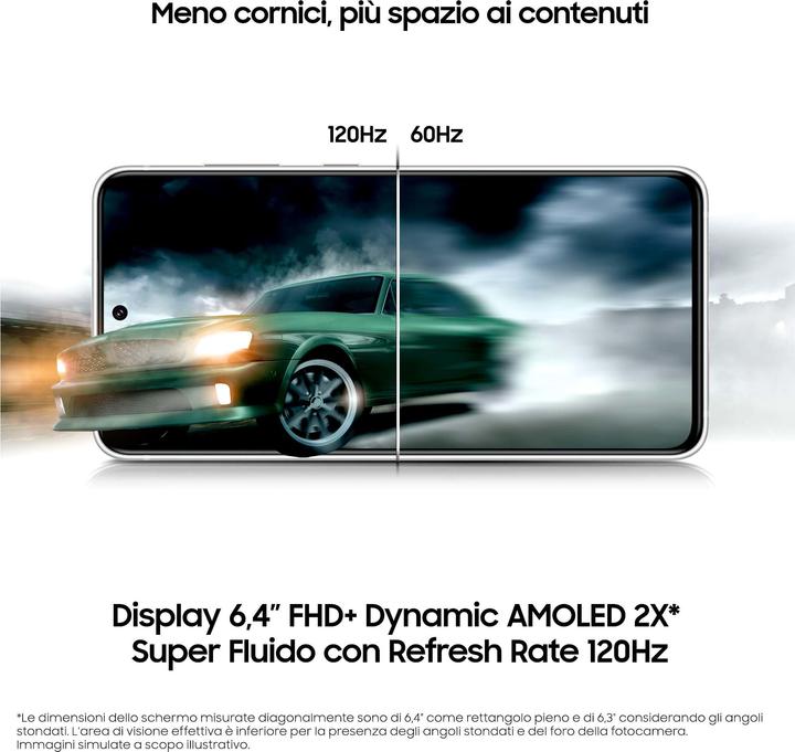 Productafbeelding Samsung Galaxy S21 FE 5G EU (128 GB, Wit, 6.40", Dubbele SIM, 12 Mpx, 5G)