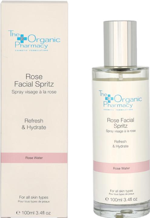 Produktbild The Organic Pharmacy Rose Facial Spritz Toner (Reinigungstücher Gesicht, 100 ml)