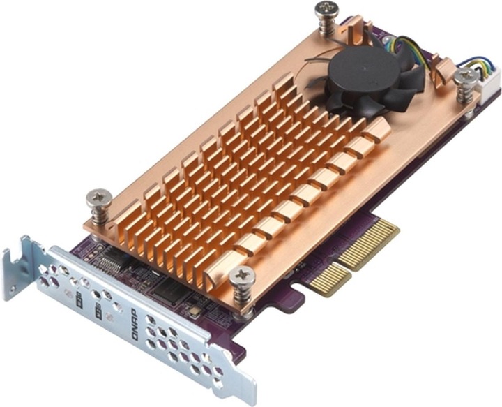 Actual product image QNAP DUAL M.2 22110/2280 SATA SSD