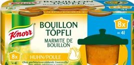 Image du produit Knorr Marmite de bouillon de poulet, consistance molle & rapidement soluble, pour sauces, viande & wok