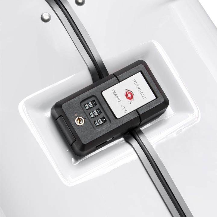 Produktbild Peugeot Voyages Harde koffer / Trolley / Reiskoffer - - 76 cm - Wit