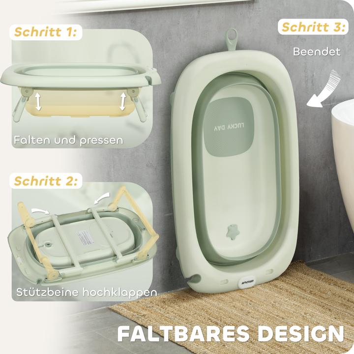 Produktbild Aiyaplay Babywanne Kunststoff, Polyester Grün