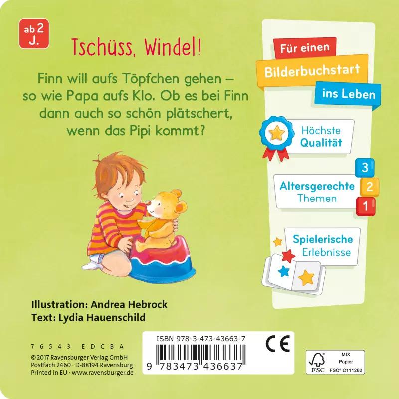 Thumbnail - Ravensburger, Babybücher, Finn geht aufs Töpfchen (Deutsch)