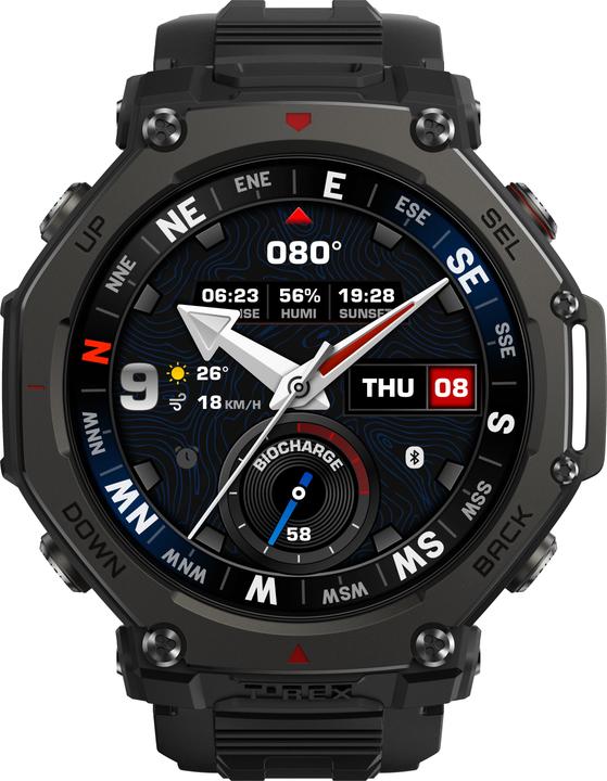Image du produit Amazfit T-Rex 3 Pro Tactical Black, W2443EU1N (48 mm)