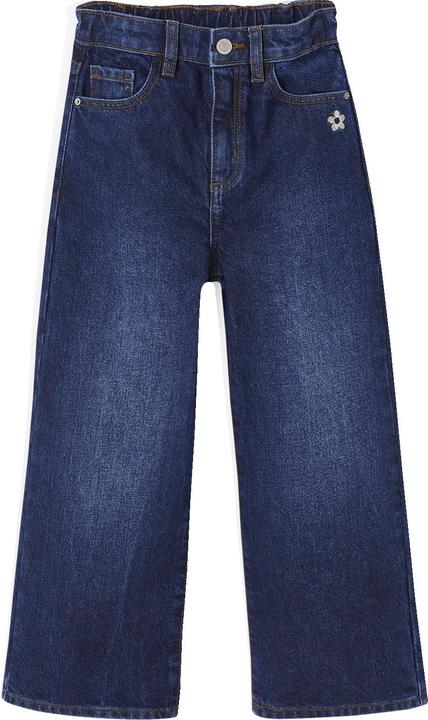 Actual product image Vertbaudet Weite Mädchen Jeans mit Dehnbund, Bundweite verstellbar (104)