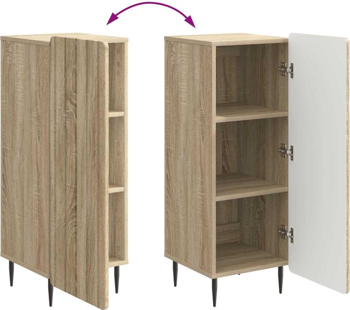 Image du produit vidaXL Sideboard-Aufbewahrung (33 x 34.50 x 92 cm)