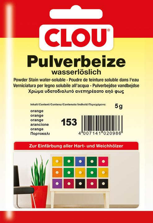 Produktbild Clou Wasserbeize 153 (Orange)