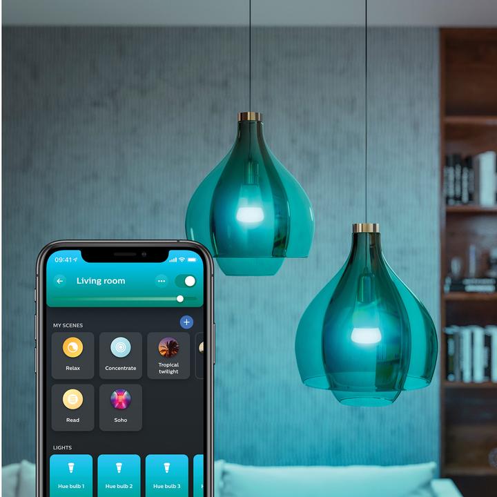 Produktbild Philips Hue Starter Kit (E27, 1100 lm, 2x)