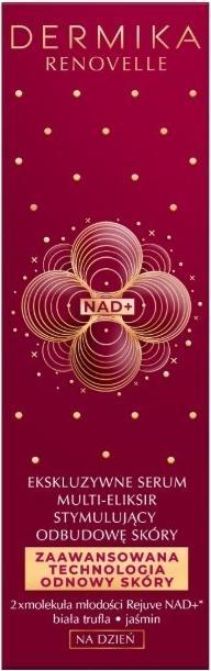 Actual product image Dermika Renovelle Exclusive Multi Elixir Serum Stimulating Skin Regeneration For Day 30ml (30 ml)