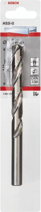 Actual product image Bosch Professional Zubehör Metal drill HSS-G, DIN 338, 11 x 94 x 142 mm, 1-pack (11 mm)