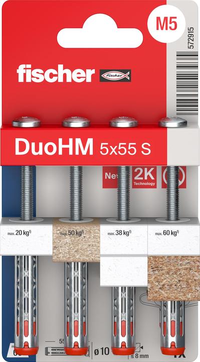 Produktbild Fischer DuoHM 5x55 S TX K