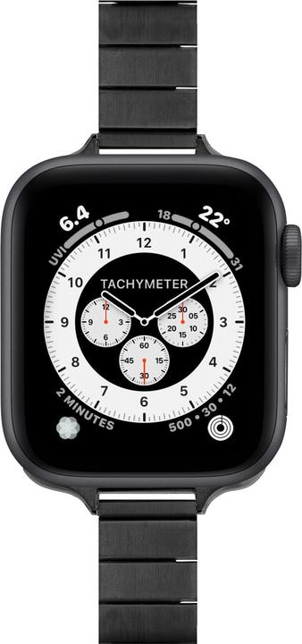 Produktbild Laut Links Petite Apple Watch 38 / 40 / 41 mm Black (41 mm, 38 mm, 40 mm, Edelstahl)