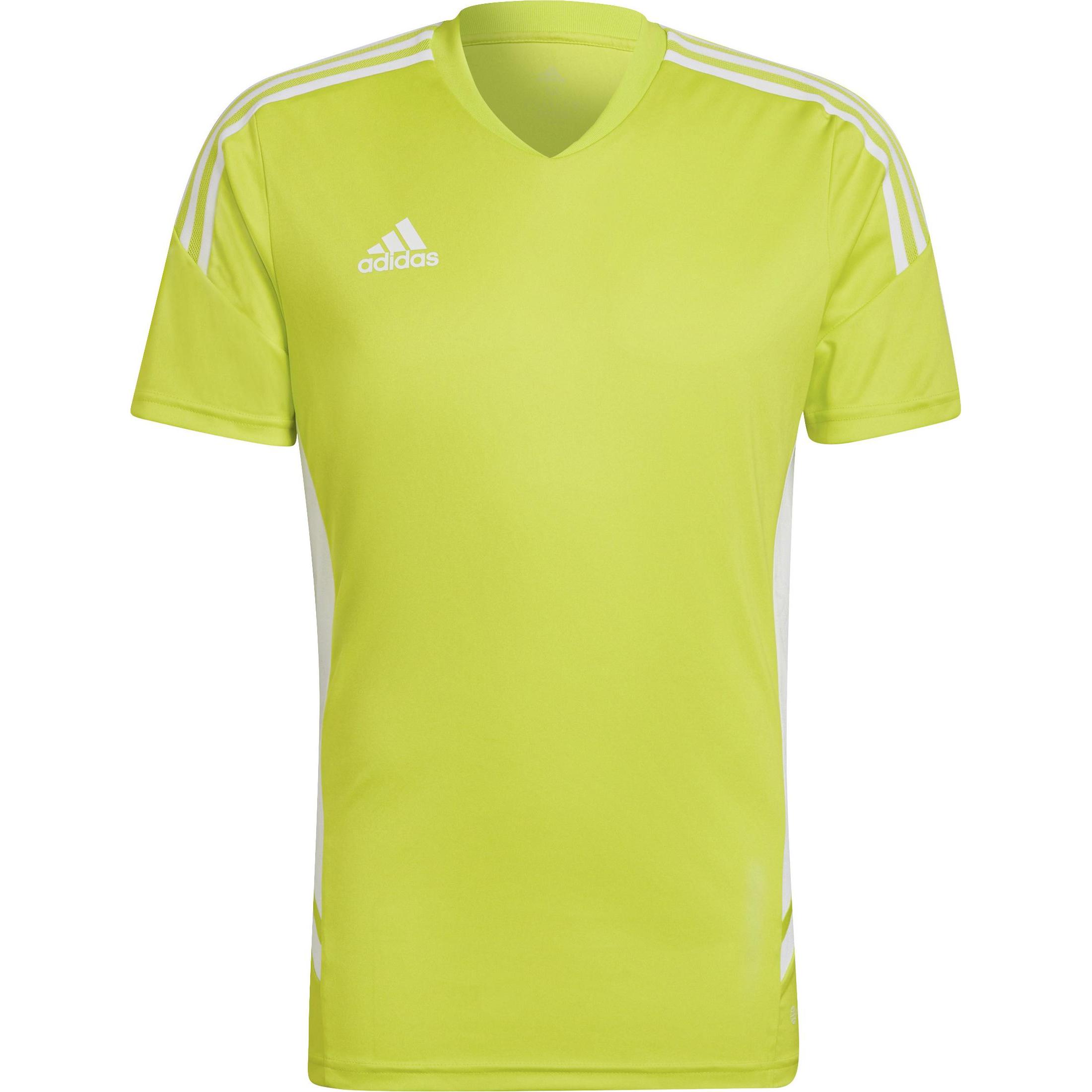 adidas, Herren, Sportshirt, Herren T-Shirt Condivo 22 Jersey Lime HE3058 (L) (L), Gelb, L
