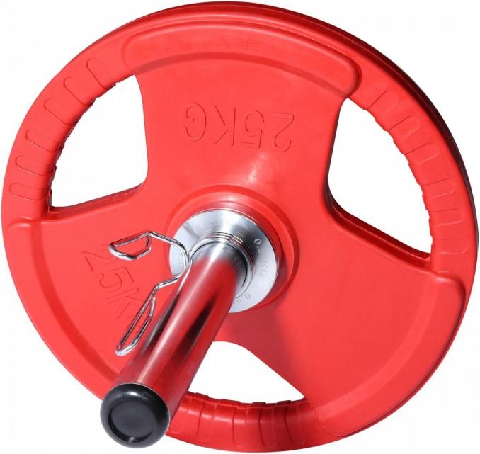 Produktbild Gorilla Sports Hantelscheiben Set (2 x 0.25 kg, 2 x 0.5 kg, 2 x 0.75 kg, 2 x 1 kg)