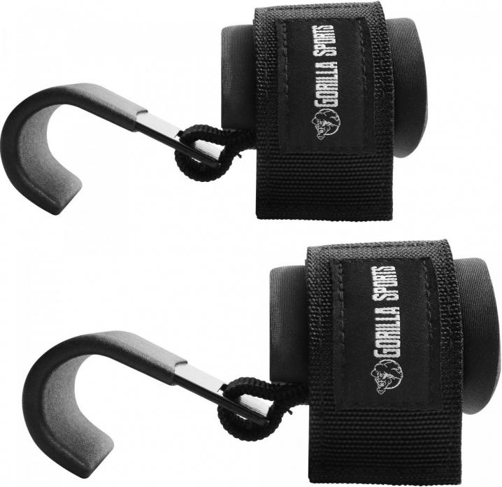 Produktbild Gorilla Sports Zughilfen mit Haken 2-er Set