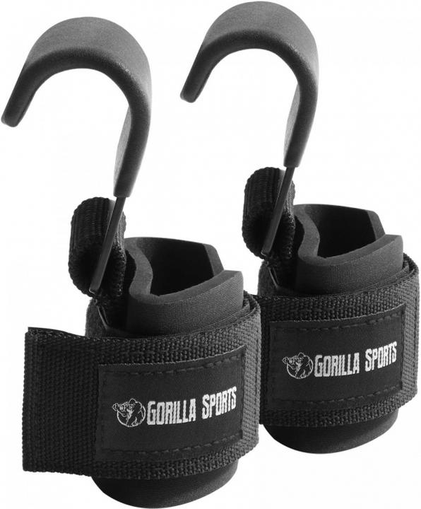 Produktbild Gorilla Sports Zughilfen mit Haken 2-er Set