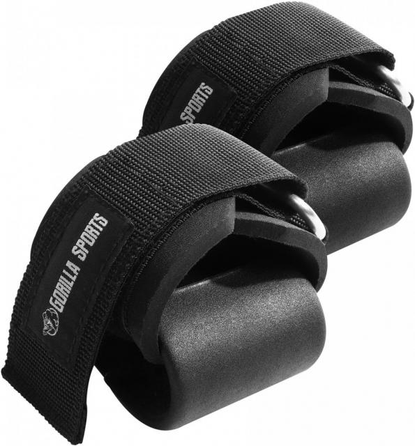Produktbild Gorilla Sports Zughilfen mit Haken 2-er Set