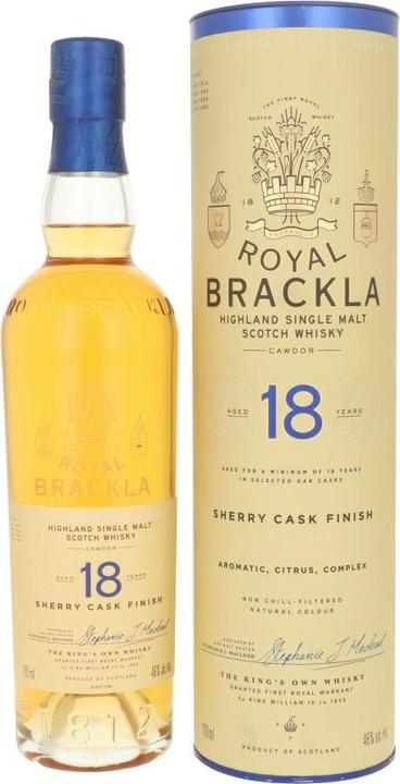 Actual product image Bacardi Royal Brackla (Single Malt, 1 x 70 cl)