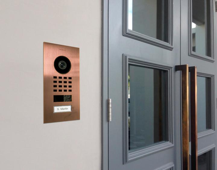 Produktbild Doorbird D1101V Unterputz IP-Video-Türsprechanlage WLAN, LAN Ausseneinheit Edelstahl V2A (gebürste (Drahtgebunden, WLAN)