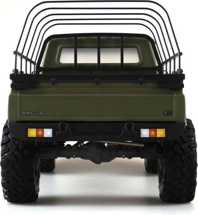 Actual product image Amewi AMXRock RCX8PS Electric Brushed Crawler 4WD 1:8 RTR Military Green (RTR Ready-to-Run)
