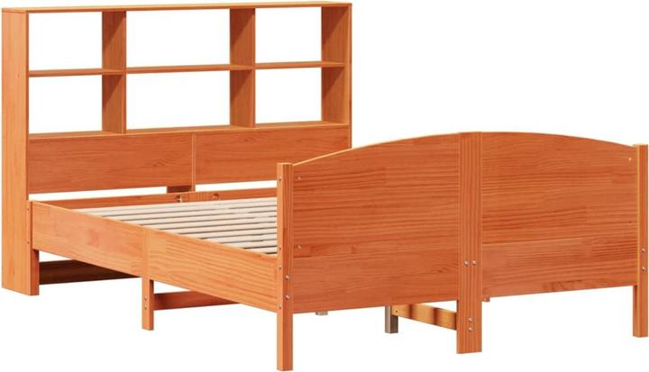 Produktbild vidaXL Bett mit Regal (180 x 200 cm)