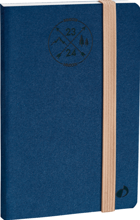 Produktbild Agenda Pr‚sident SD 2022/2023, 16 mois, bleu (21 x 27 cm, Deutsch)