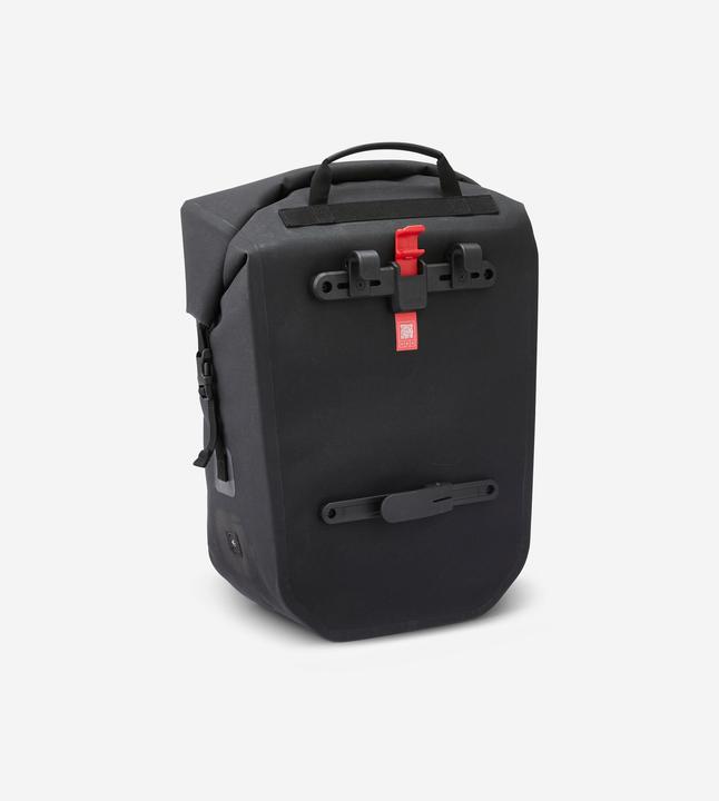 Image du produit Btwin Sacoche vélo 900 27L imperméable noir (27 l, Sacoches)