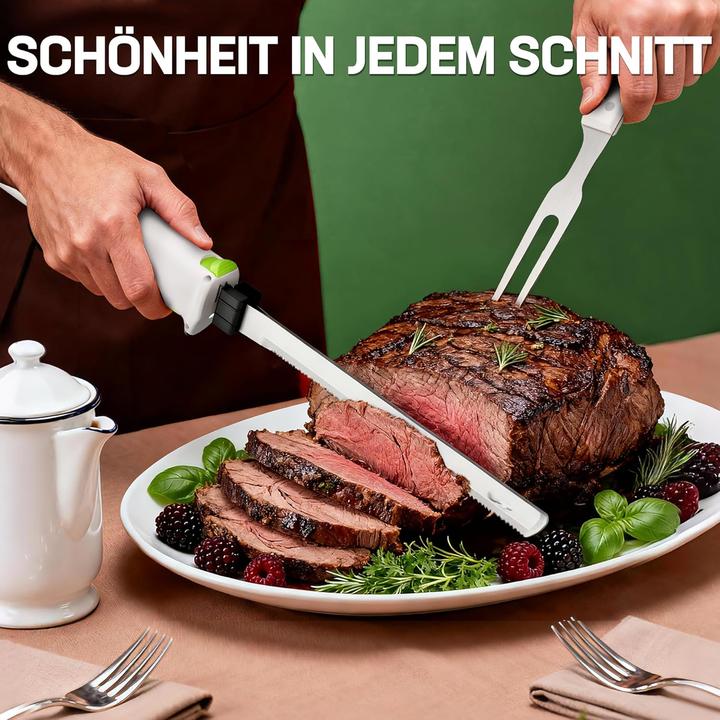 Produktbild Workpro Elektromesser Set mit Akku (20 cm)