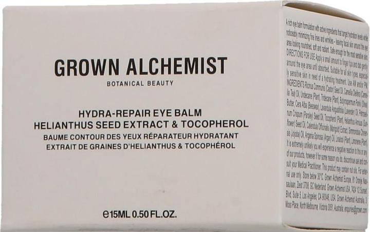 Actual product image Grown Alchemist GROWN Beauty - Hydra-Repair Eye Balm: Helianthus Seed Extract & Tocopherol (Eye Care Cream, 15 ml)