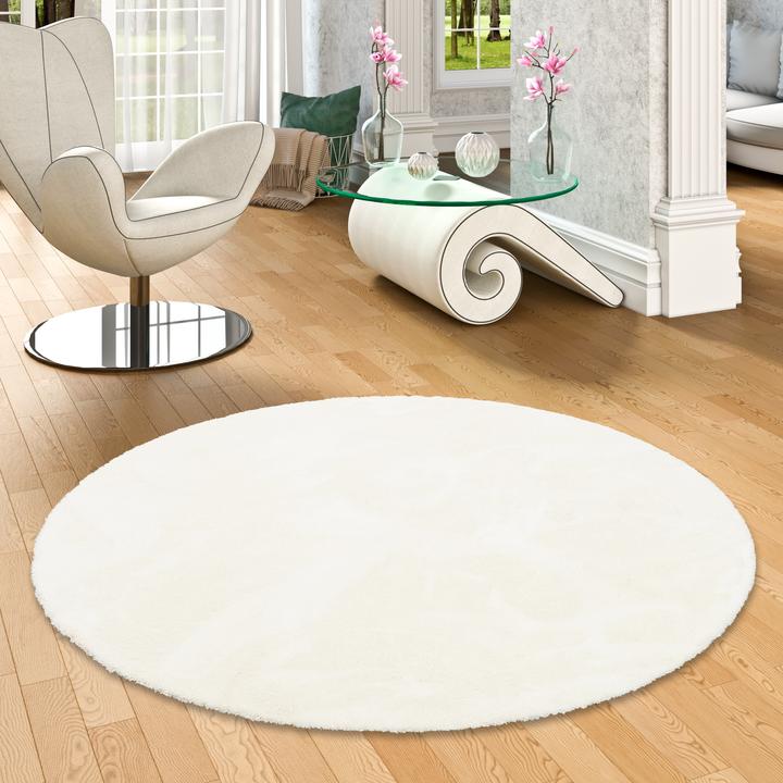 Immagine prodotto Snapstyle Tappeto Shaggy di lusso in velluto rotondo (Ø 200 cm)