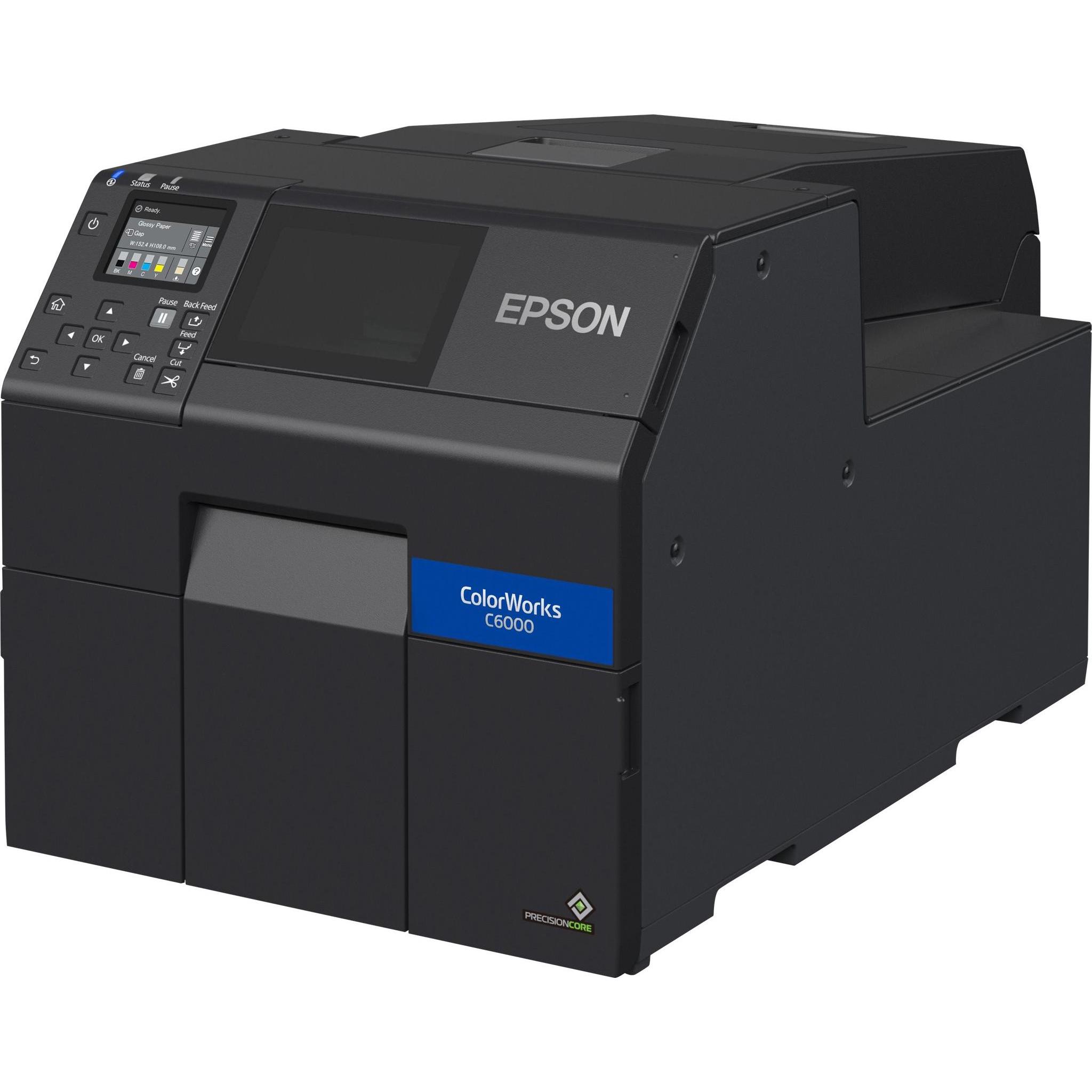 Thumbnail - Epson ColorWorks CW-C6000Ae (300 dpi), Etikettendrucker, Schwarz