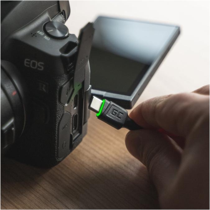 Produktbild GreenCell Cell KABGC13 USB Kabel USB 2.0 USB A USB C (2 m, USB 2.0)