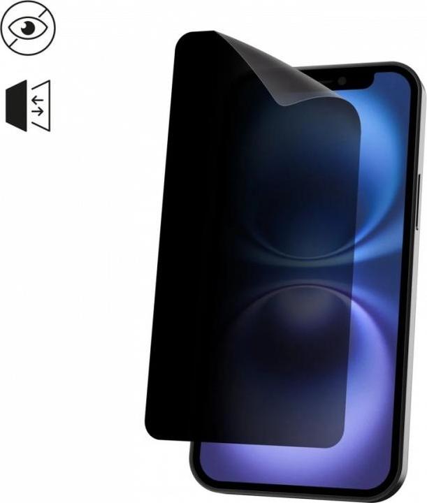 Produktbild Dicota Privacy Filter 4-way, Apple, iPhone 16, Kratzresistent, Schwarz, 1 Stück(e) (1 Stk., Apple iPhone 16)