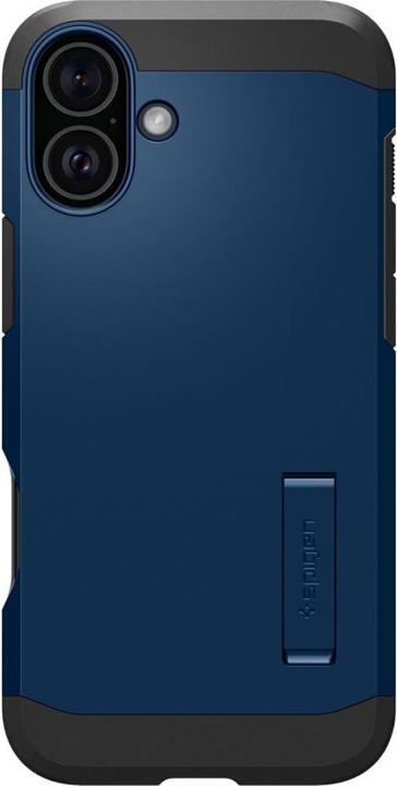 Actual product image Spigen Tough Armor MAG iPhone 16 MagSafe navy blue ACS08217 (Apple iPhone 16)