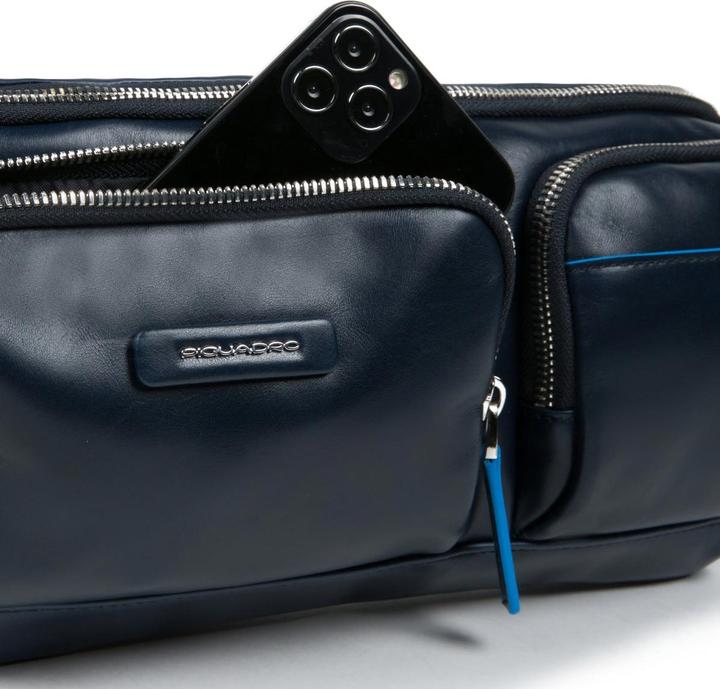 Produktbild Piquadro Blue Square - Gürteltasche mit RFID-Blocker