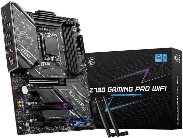 Image du produit MSI PRO Z790-S Wifi (Z790,S1700,ATX,DDR5) (LGA 1700, Intel Z790, ATX)