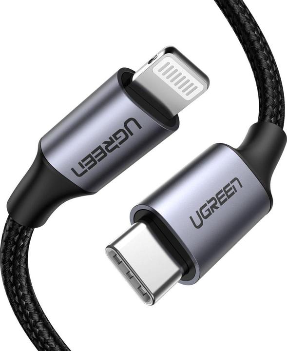 Produktbild Ugreen USB C – Lightning (1 m, USB 2.0)