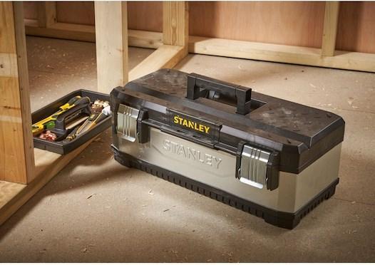 Actual product image Stanley 956191 Tool box 23 " Galvanized 95619 (1 Piece)