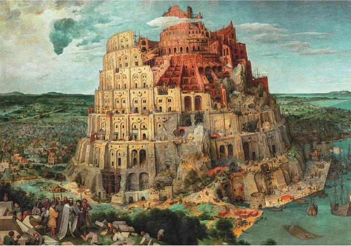 Image du produit Clementoni Puzzle 1500 Museum Bruegel, La Tour de Babel (1500 pièces)