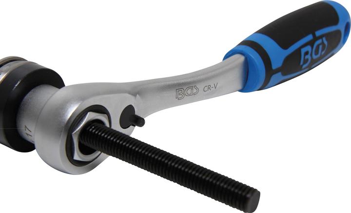 Image du produit BGS Coffret de douilles avec cliquet traversant | Gear Lock | 4,5 à 25 mm | 52 pièces (19 mm, 14 mm, 22 mm, 16 mm, 21 mm, 18 mm, 17 mm, 15 mm, 13 mm, 20 mm)