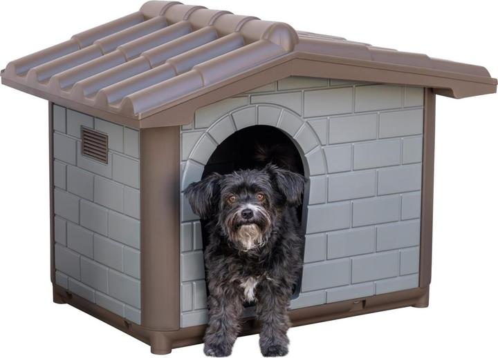 Actual product image Kerbl Hundehütte Levin 99 x 70 x 75 cm (Dog house)