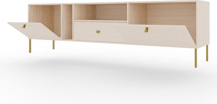 ADRK Furniture Tili 2D 1S TV-Schrank (180 x 40.80 x 50 cm)