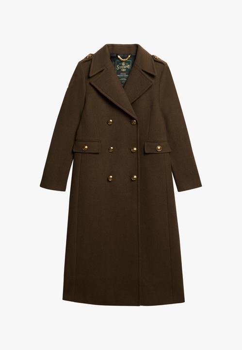 Actual product image Superdry Double Breasted Wool Blend Coat