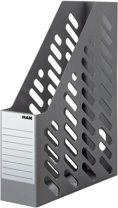 Produktbild Han Stehsammler dunkelgrau 2S. (DIN A4/C4)