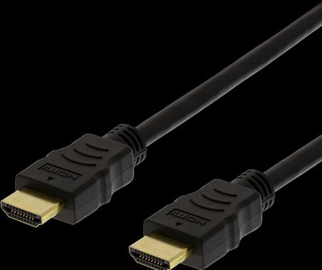Produktbild Deltaco HIGH-SPEED FLEX HDMI cable 4M 4K UHD black (4 m, HDMI)
