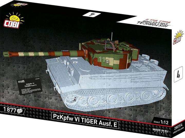 Actual product image Cobi HCWWII Armoured Fighting Vehicle VI Tiger (Sd.Kfz 181)