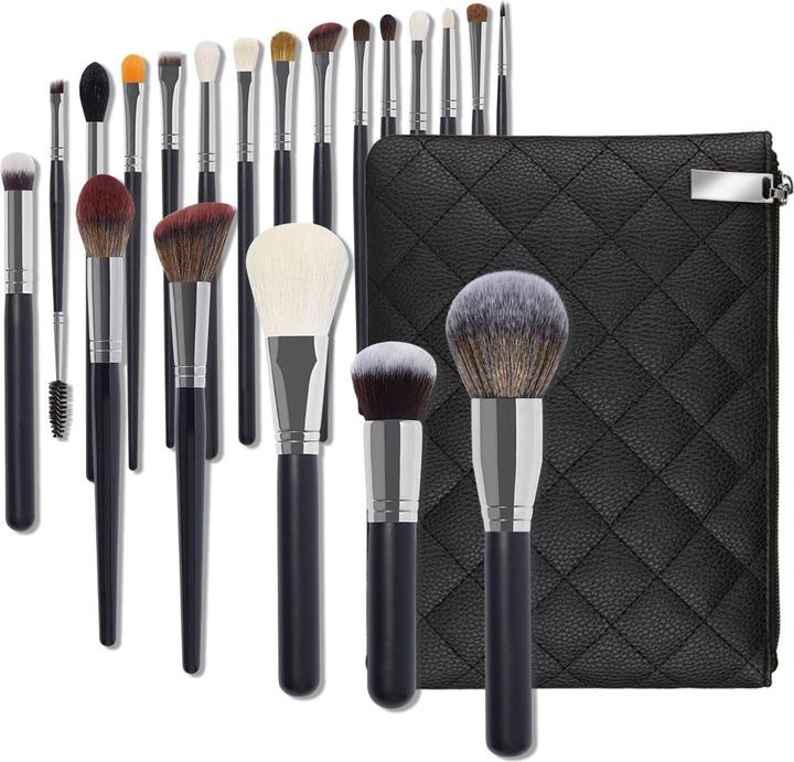 Actual product image Hermex Make-up-Pinselset Schminkpinselset Pinselset für Make-up (Set)