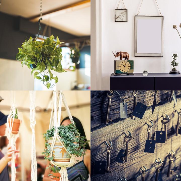 Produktbild Helpmate Schraubhaken, 40 × 3,0 × 15 × 9 mm, gebogen, Stahl, verzinkt, Holzgewinde (50 Schrauben pro Stück)