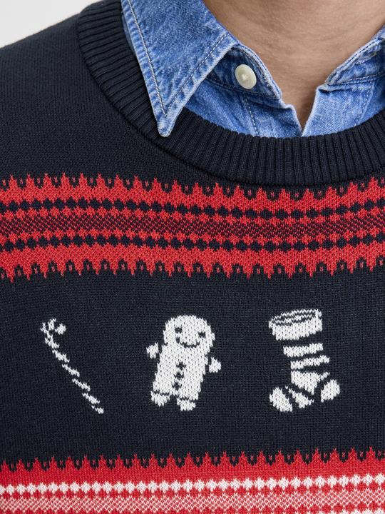 Produktbild Jack & Jones Jjxmas Noel Knit Crew Neck (S)