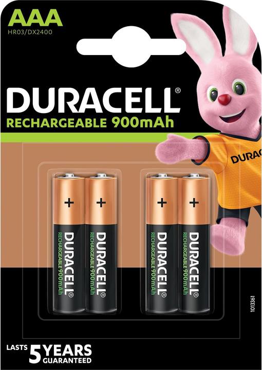 Duracell Recharge Ultra (4 pcs, AAA, 900 mAh)